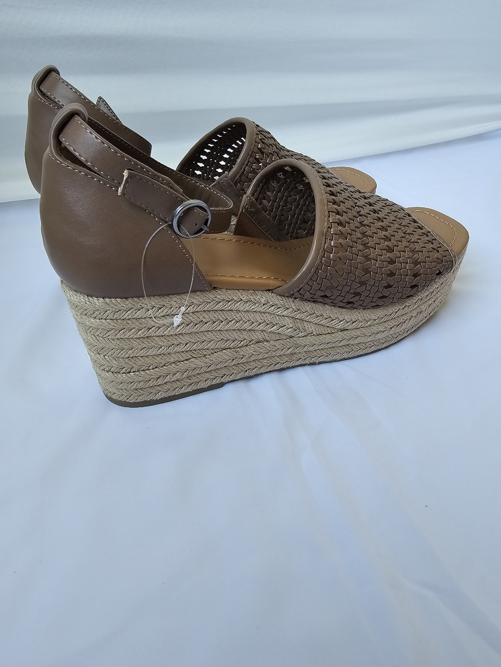 A.N.A. Espadrille Platform Wedge Sandals with Dyed Platform – Size 10 - Picture 15 of 16